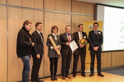 Den 1. Preis von Ab in die Mitte 2016 holte sich die Stadt Plauen.
