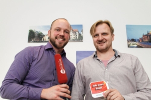 bilder-plus.de hat Besuch von HITRADIO RTL SACHSEN - kostenfreie Initiative des Senders unterstützt hiesige Wirtschaft
