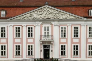 Berlin Schloss Friedrichsfelde - Lesbarkeit Text