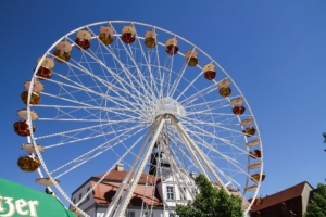 Riesenrad - Blick vom Produkt auch zum Geist und den Menschen!