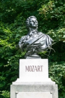 Mozartdenkmal in Salzburg