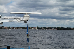 Boot auf dem Mügelsee Führung im schwierigen Umfeld