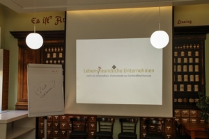 Workshop Lebensfreundliches Unternehmen in historischem Ambiente