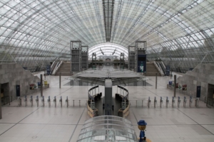 Leipziger Messe Glashalle in Ruhe - Immer wieder ein beeindruckendes Motiv!