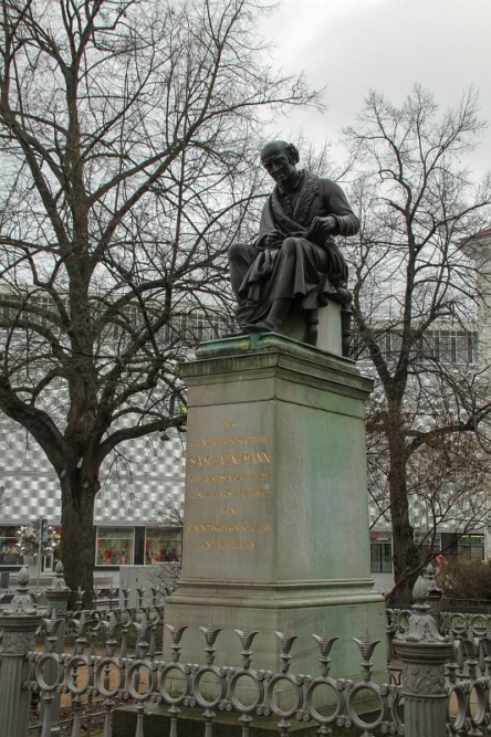 Denkmal von Samuel Hahnemann in Leipzig