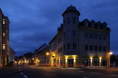 Bäckerei & Konditorei Schwarze - Eröffung der neuen Filiale in Eilenburg am Torgauer Tor, hier zur Blauen Stunde