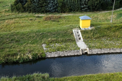 Fachkräftesicherung in Großenhain - Blick auf die Röder vom Veranstaltungsraum aus