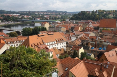 Workshop Fachkräftegewinnung und Fachkräftesicherung in Meißen - Hier Blick über die Altstadt