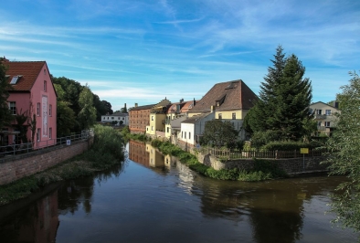 Eilenburg - Mühlinsel in der Innenstadt